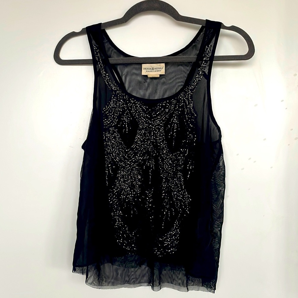 Ralph Lauren Denim&Supply Sheer Tank